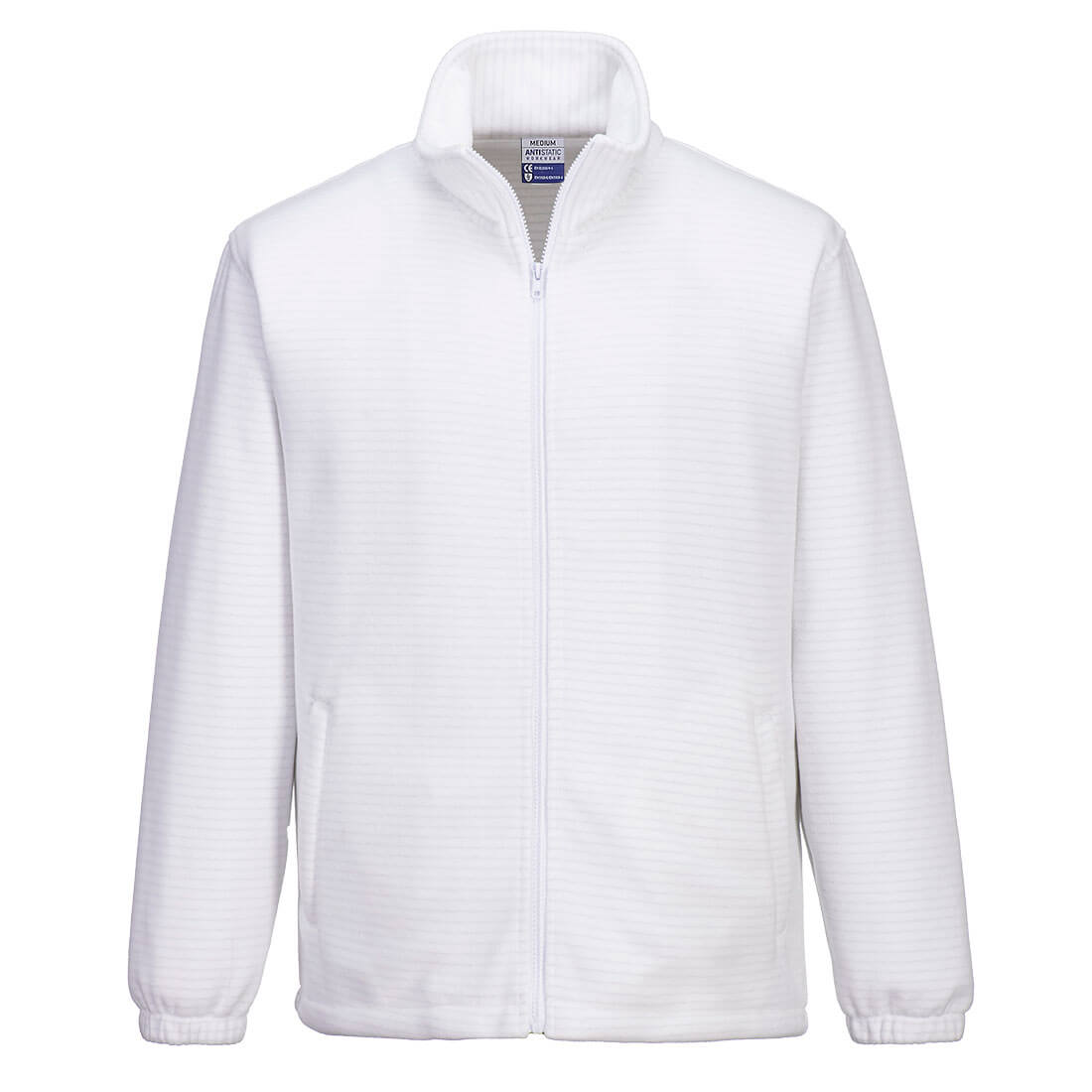 Portwest Anti-Static ESD Fleece in White, image 5