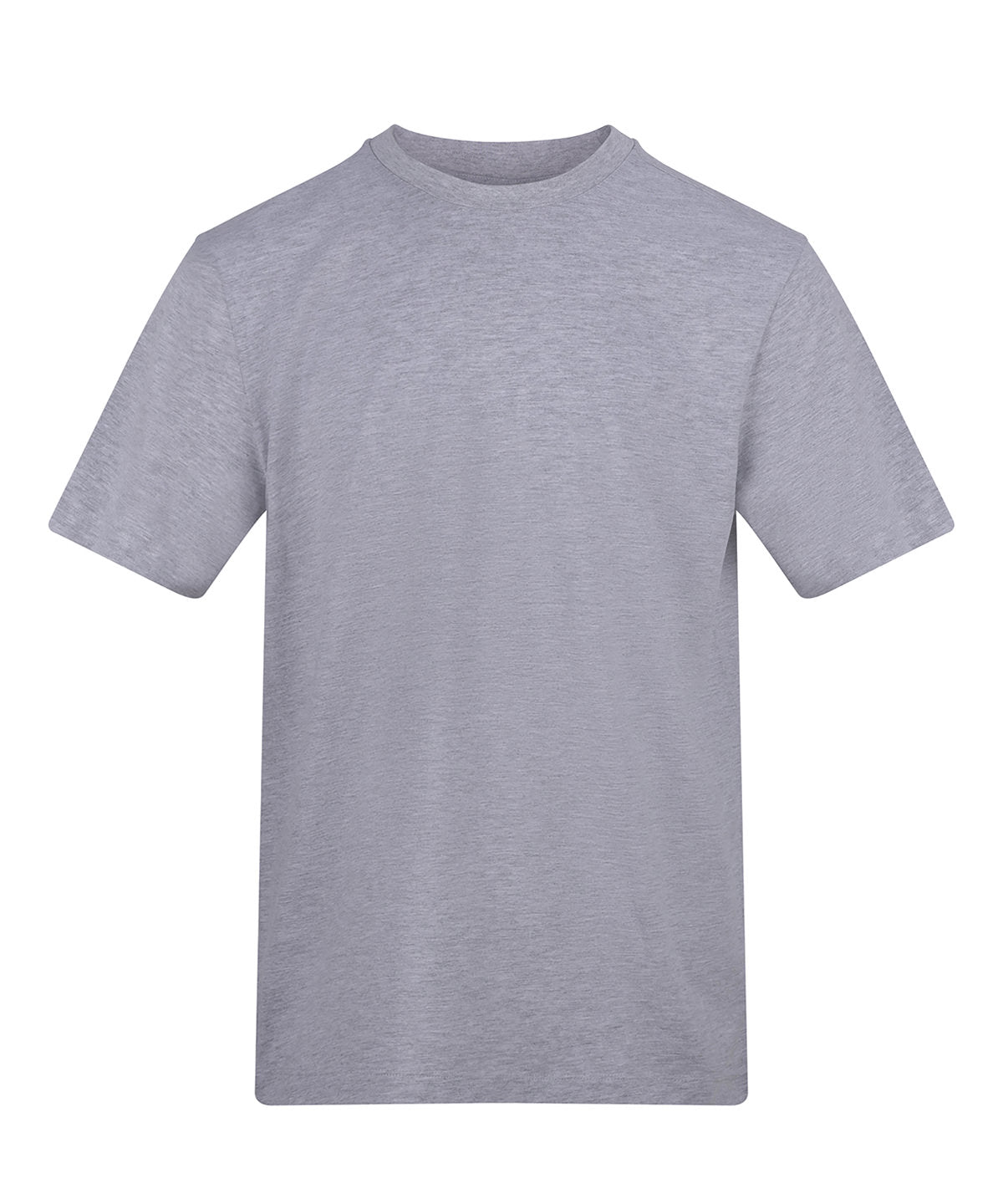 AWDis The 180 T in Heather Grey, front view