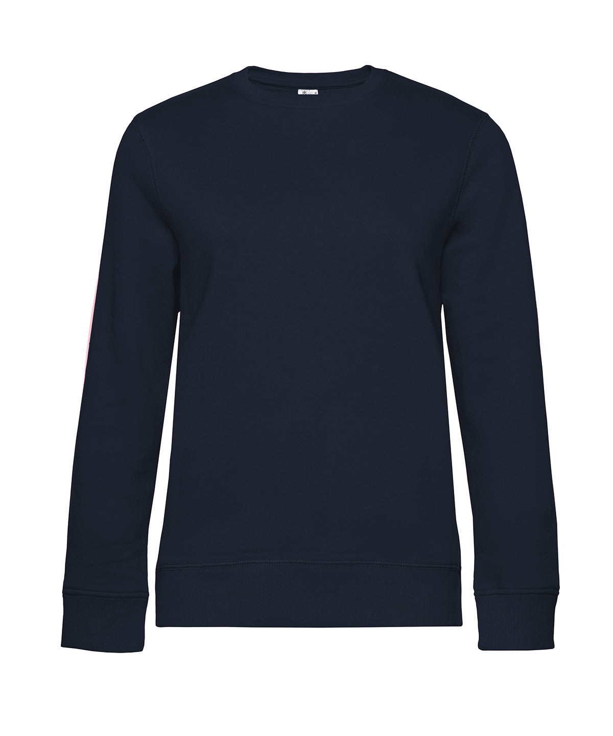 B&C Collection B&C Queen crew neck in Navy, front view