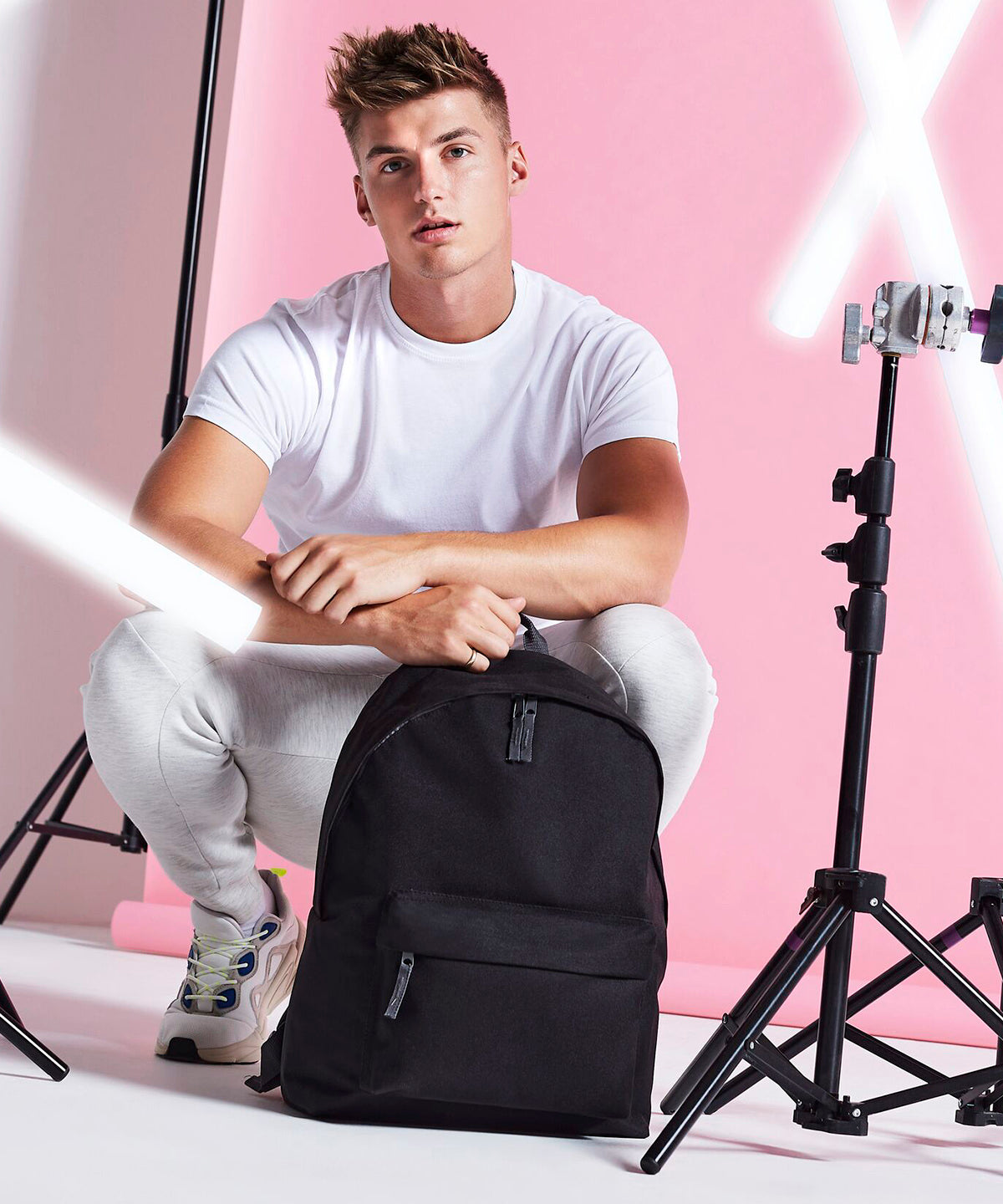 Bagbase Maxi fashion backpack, lifestyle photo