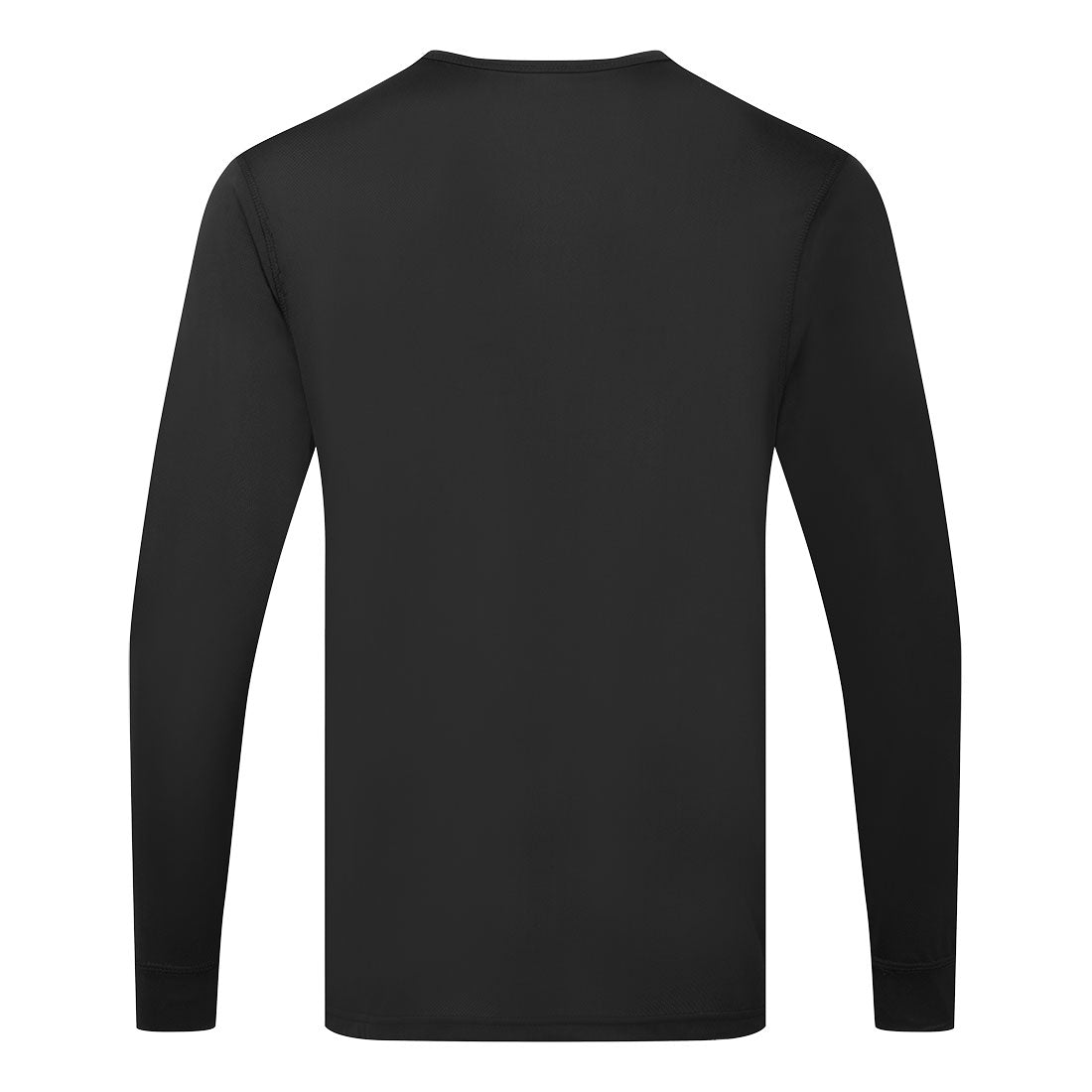 Portwest B133 Thermal Baselayer Top in Black, back view