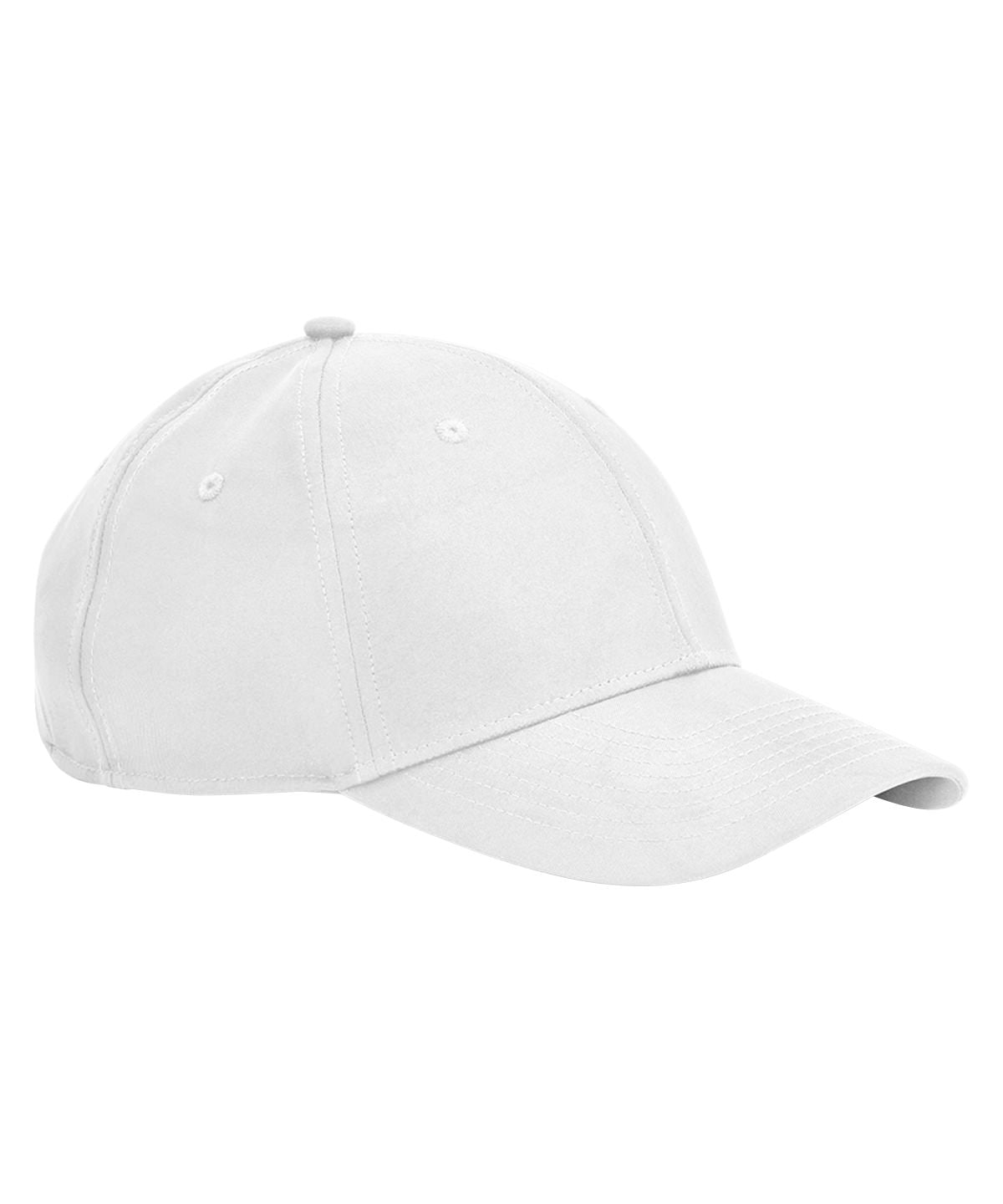 Beechfield Multi-sports performance cap in White, front view
