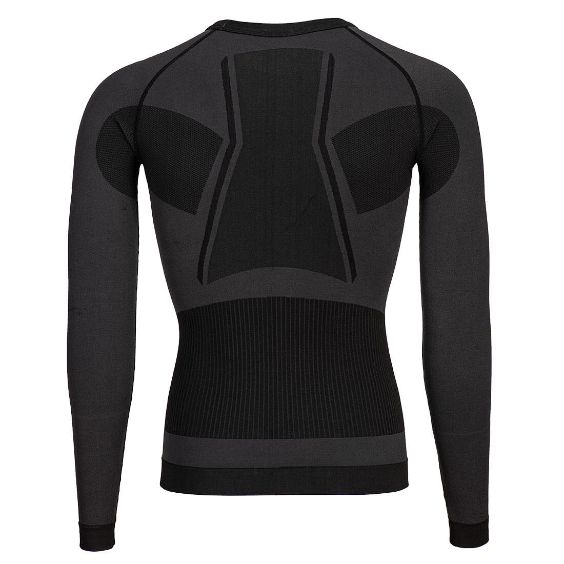 Portwest B173 Dynamic Air Baselayer Top in Charcoal, back view