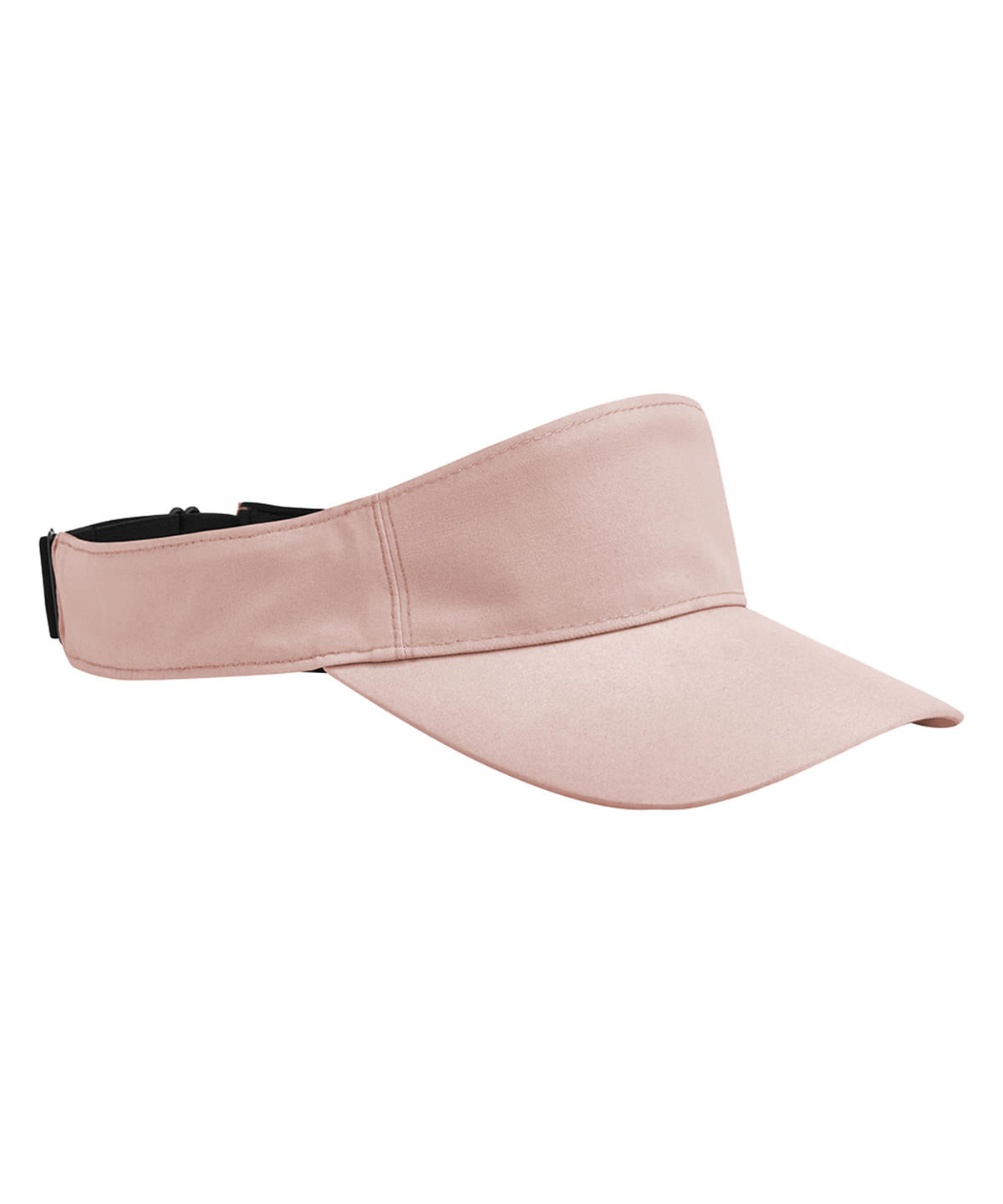 Beechfield Multi-sports performance visor in Fresh Pink, front view
