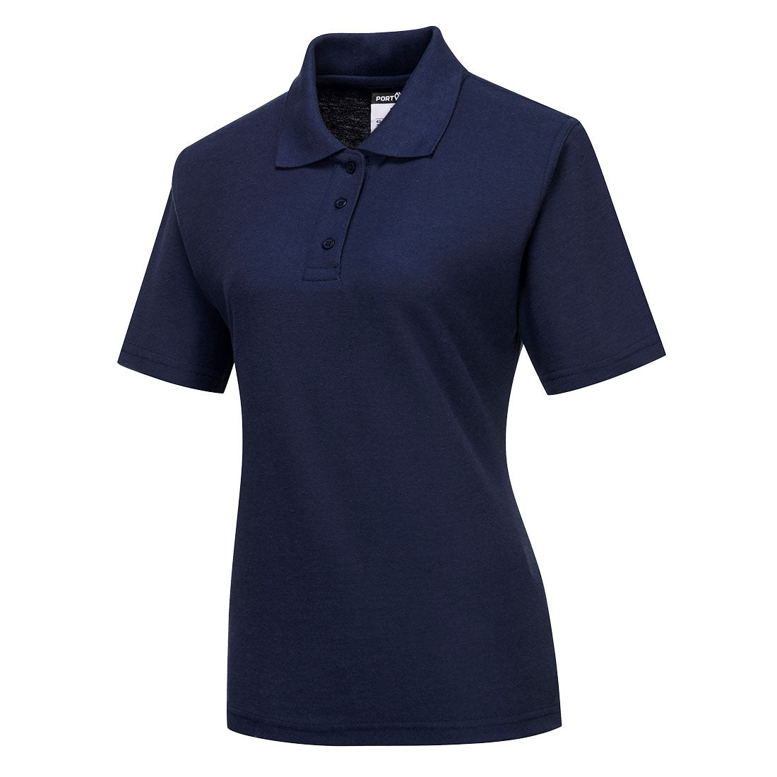 Portwest Naples Women's Polo Shirt S/S in Navy (NA), image 2