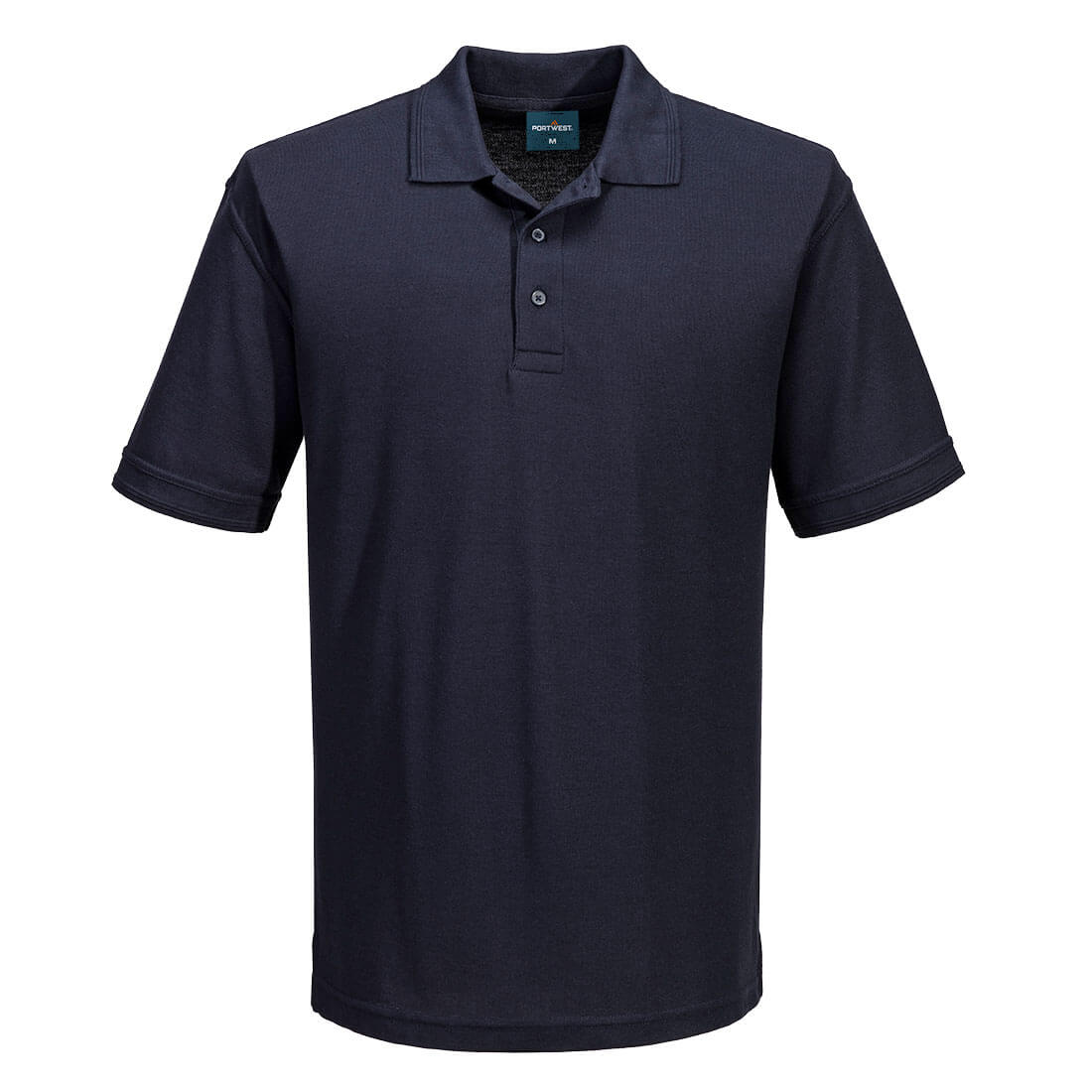Portwest Naples Polo Shirt S/S in Navy (NV), image 3