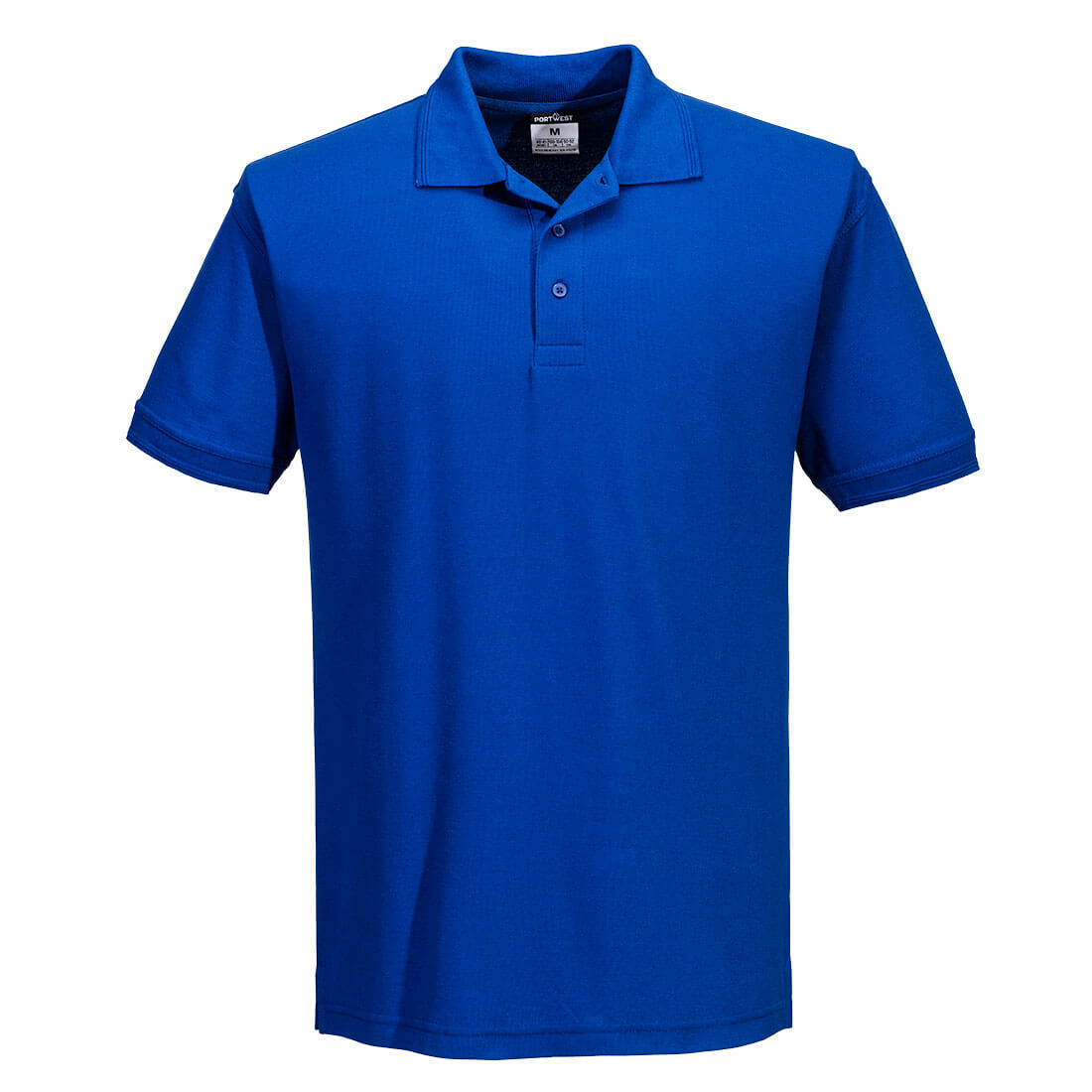 Portwest Naples Polo Shirt S/S in Royal Blue, image 4