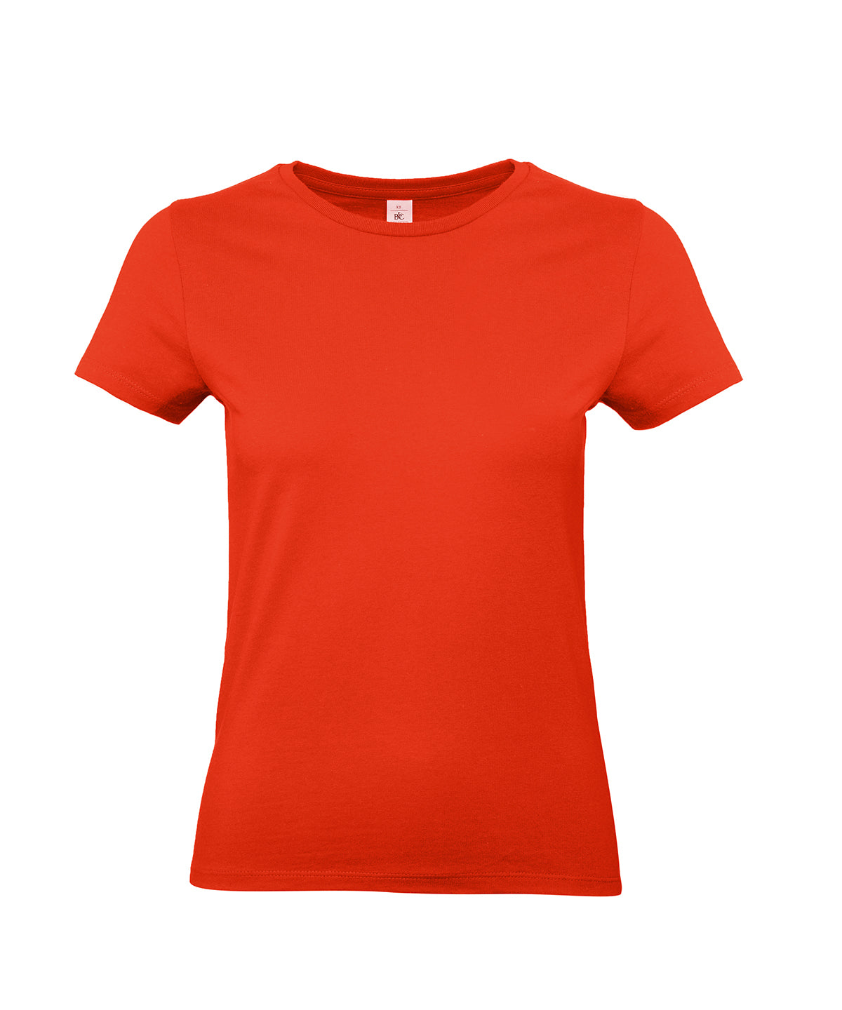 B&C Collection B&C #E190 /women in Fire Red, front view