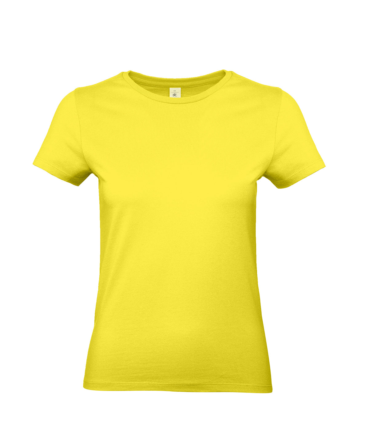 B&C Collection B&C #E190 /women in Solar Yellow, front view