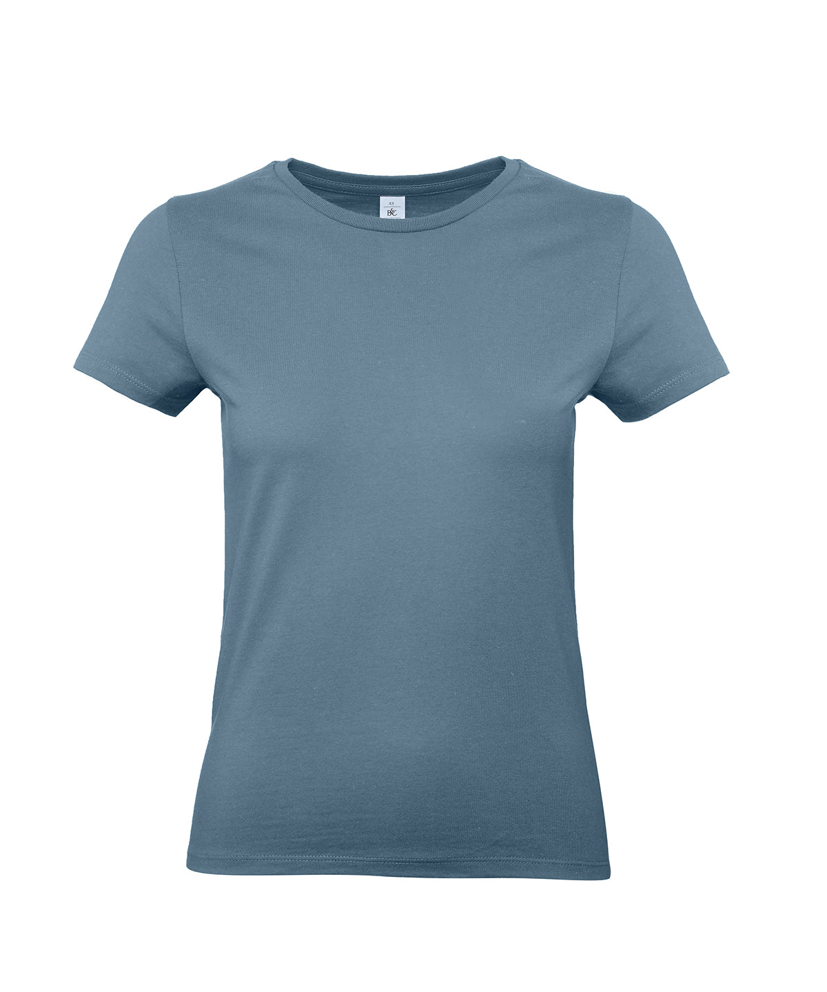 B&C Collection B&C #E190 /women in Stone Blue, front view