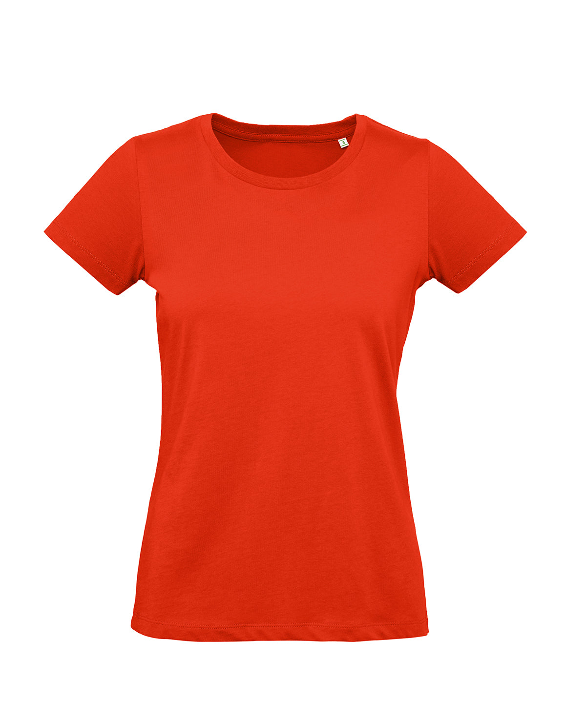 B&C Collection B&C Inspire plus T /women in Fire Red, front view