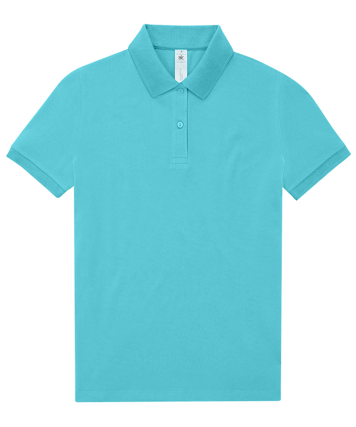 B&C Collection B&C My Polo 180 /Women in Meta Turquoise, front view