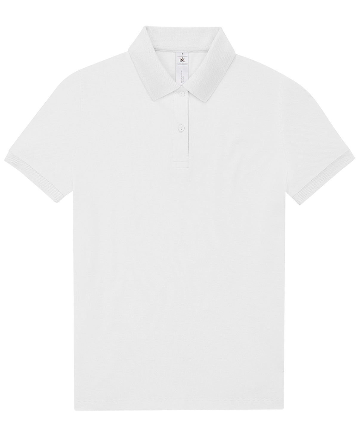 B&C Collection B&C My Polo 180 /Women in White, front view