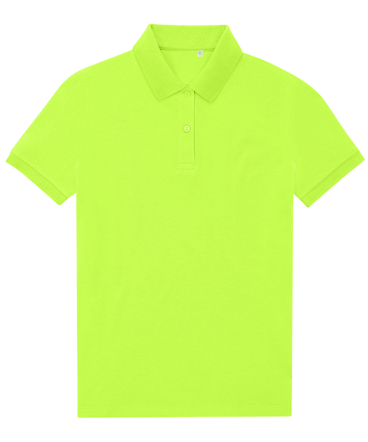 B&C Collection B&C My Eco Polo 65/35 /Women in Acid Lime, front view