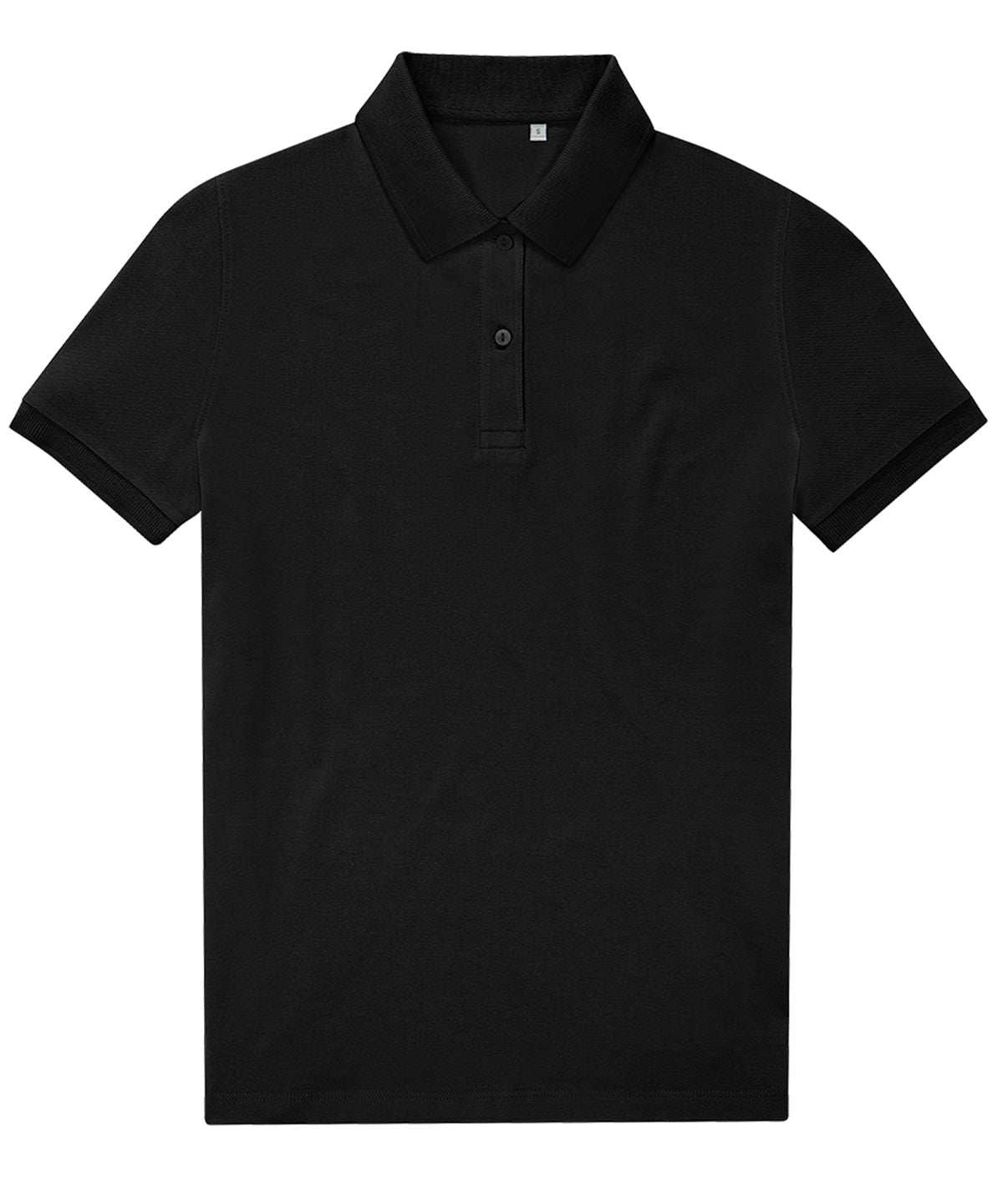 B&C Collection B&C My Eco Polo 65/35 /Women in Black, front view