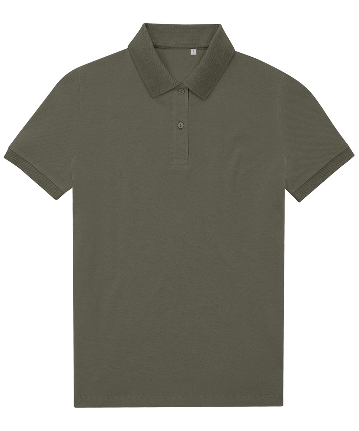 B&C Collection B&C My Eco Polo 65/35 /Women in Camo Green, front view