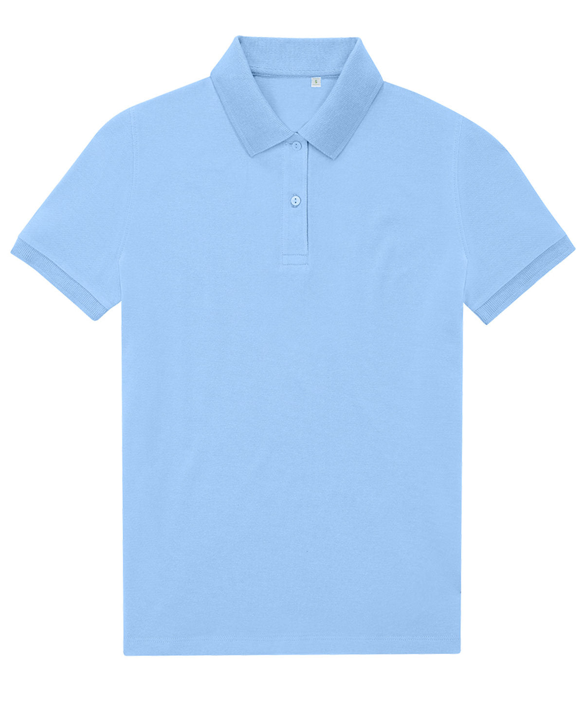 B&C Collection B&C My Eco Polo 65/35 /Women in Lotus Blue, front view