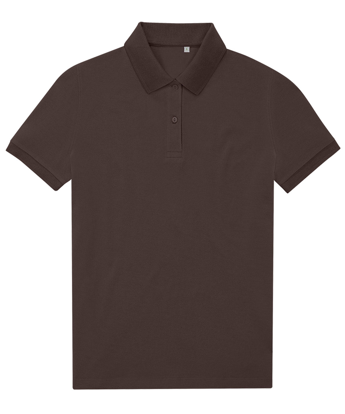 B&C Collection B&C My Eco Polo 65/35 /Women in Roasted Coffee, front view