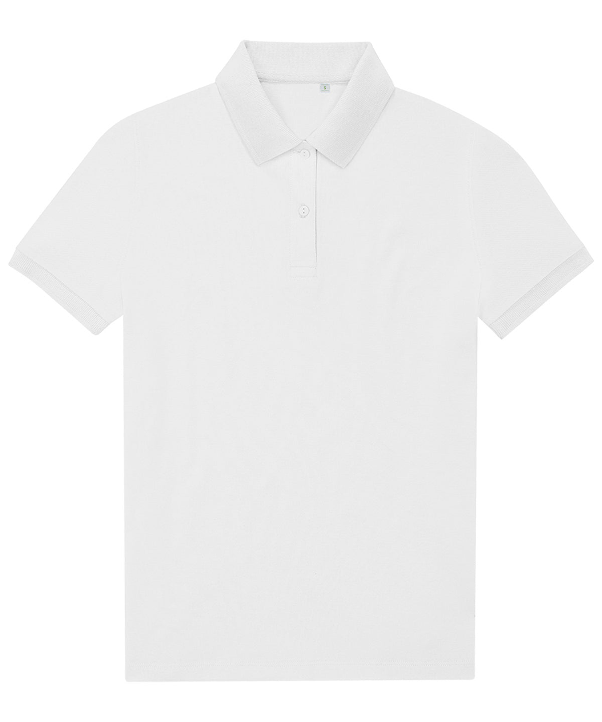 B&C Collection B&C My Eco Polo 65/35 /Women in White, front view