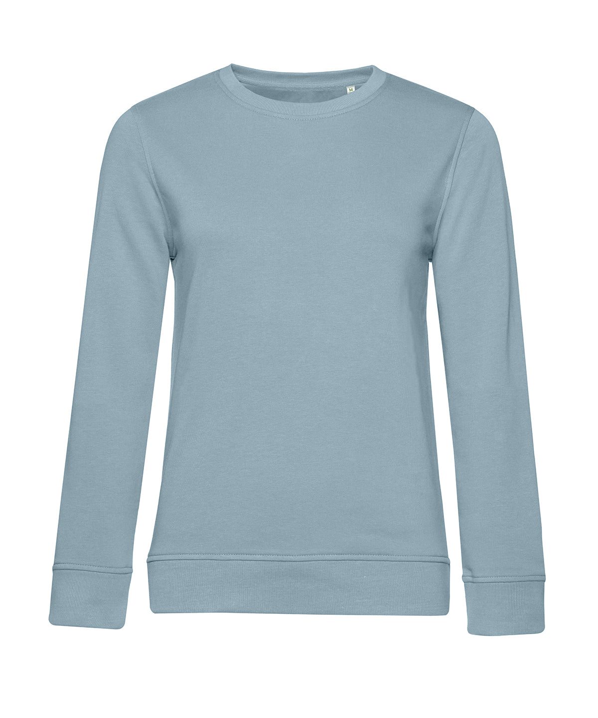 B&C Collection B&C Inspire crew neck /women in Blue Fog, front view