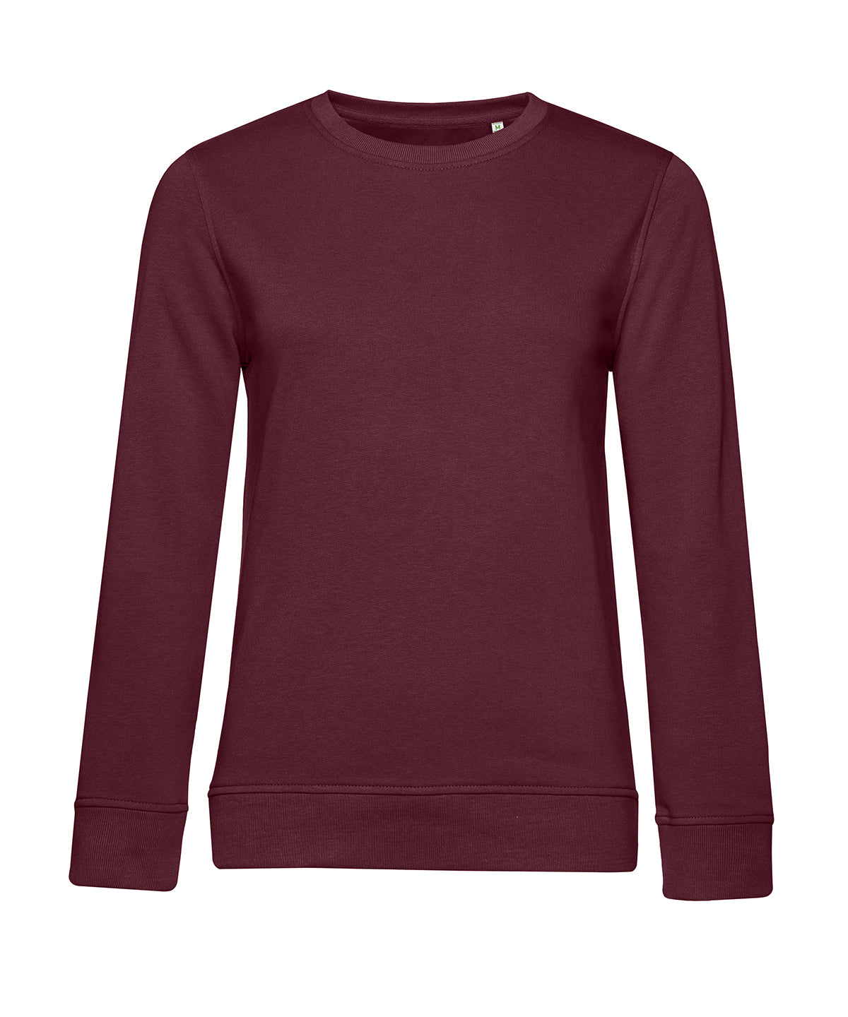 B&C Collection B&C Inspire crew neck /women in Burgundy, front view