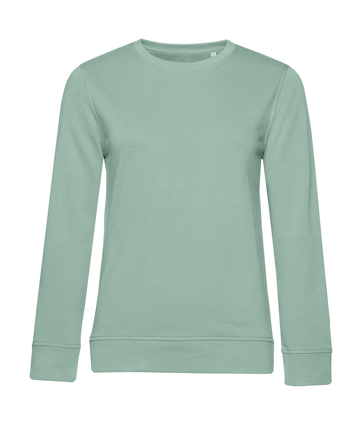 B&C Collection B&C Inspire crew neck /women in Sage, front view