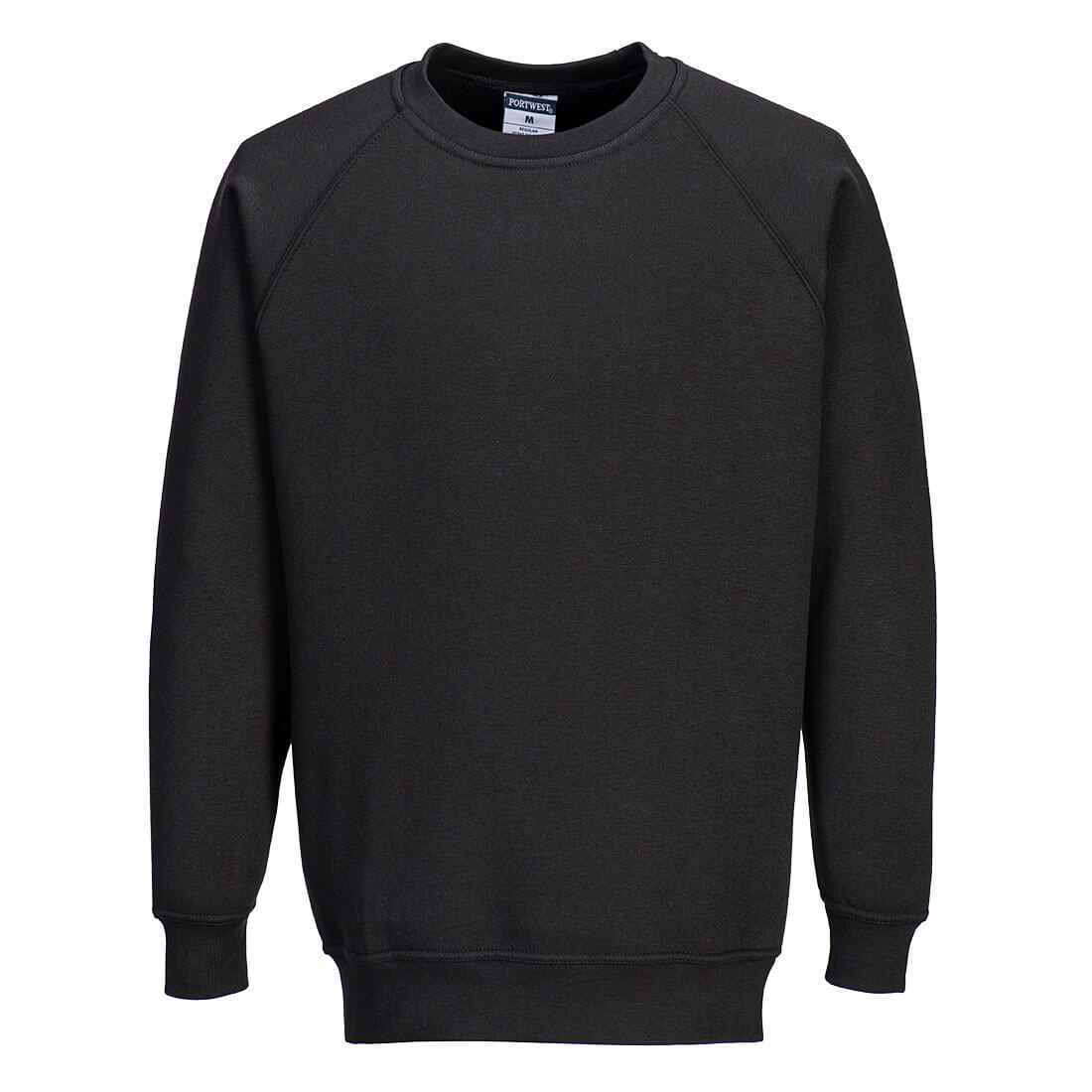Portwest Roma Sweatshirt in Black, main product image