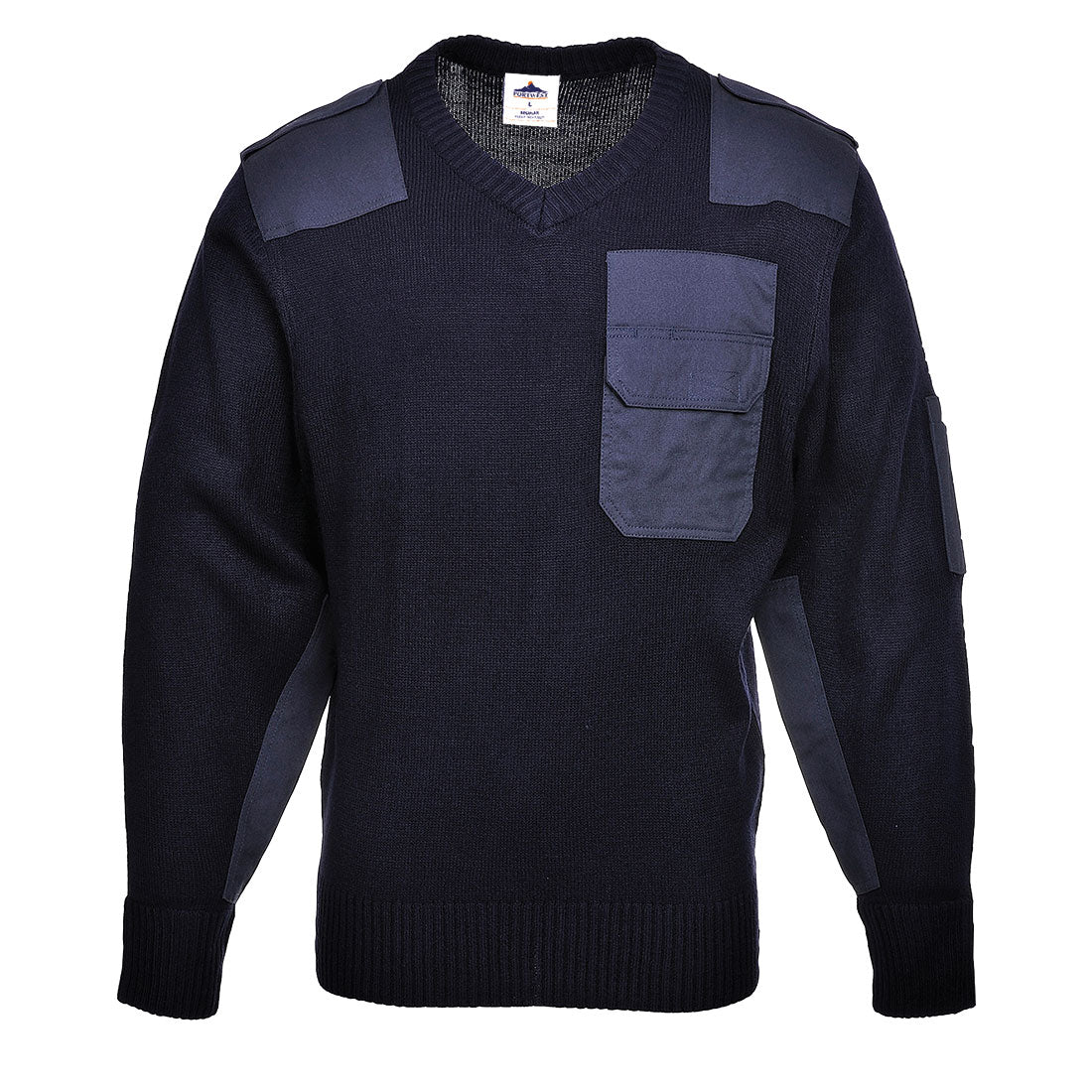 Portwest Nato Sweater in Navy (NA), image 2