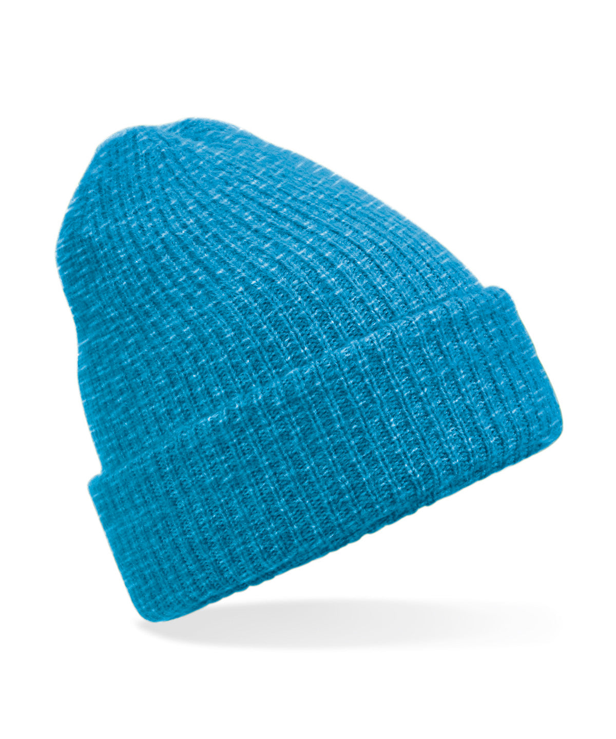 Beechfield Colour pop beanie in Bright Blue, front view