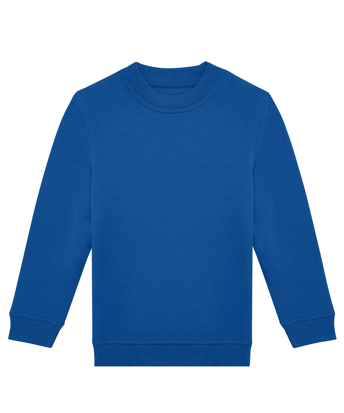 B&C Collection B&C ID.332 crew /kids in Royal Blue, front view