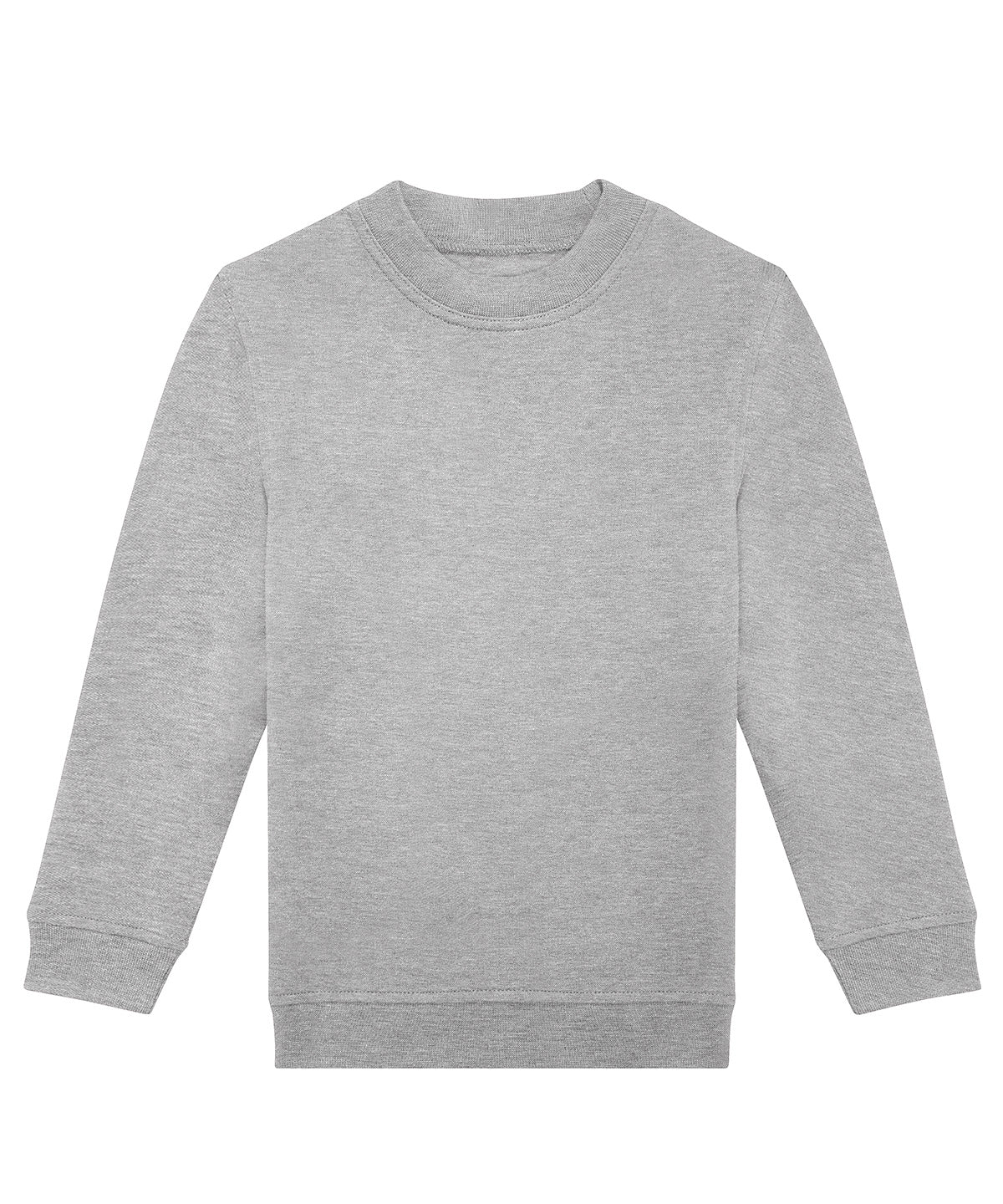 B&C Collection B&C ID.332 crew /kids in Sport Grey, front view