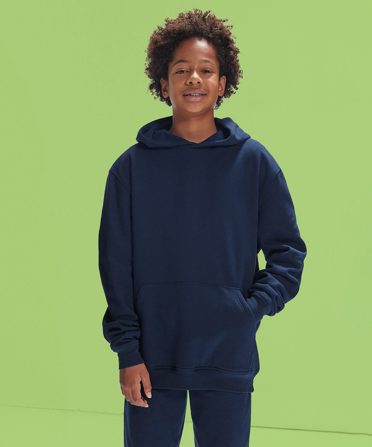 B&C Collection B&C ID.333 hoodie /kids, lifestyle photo