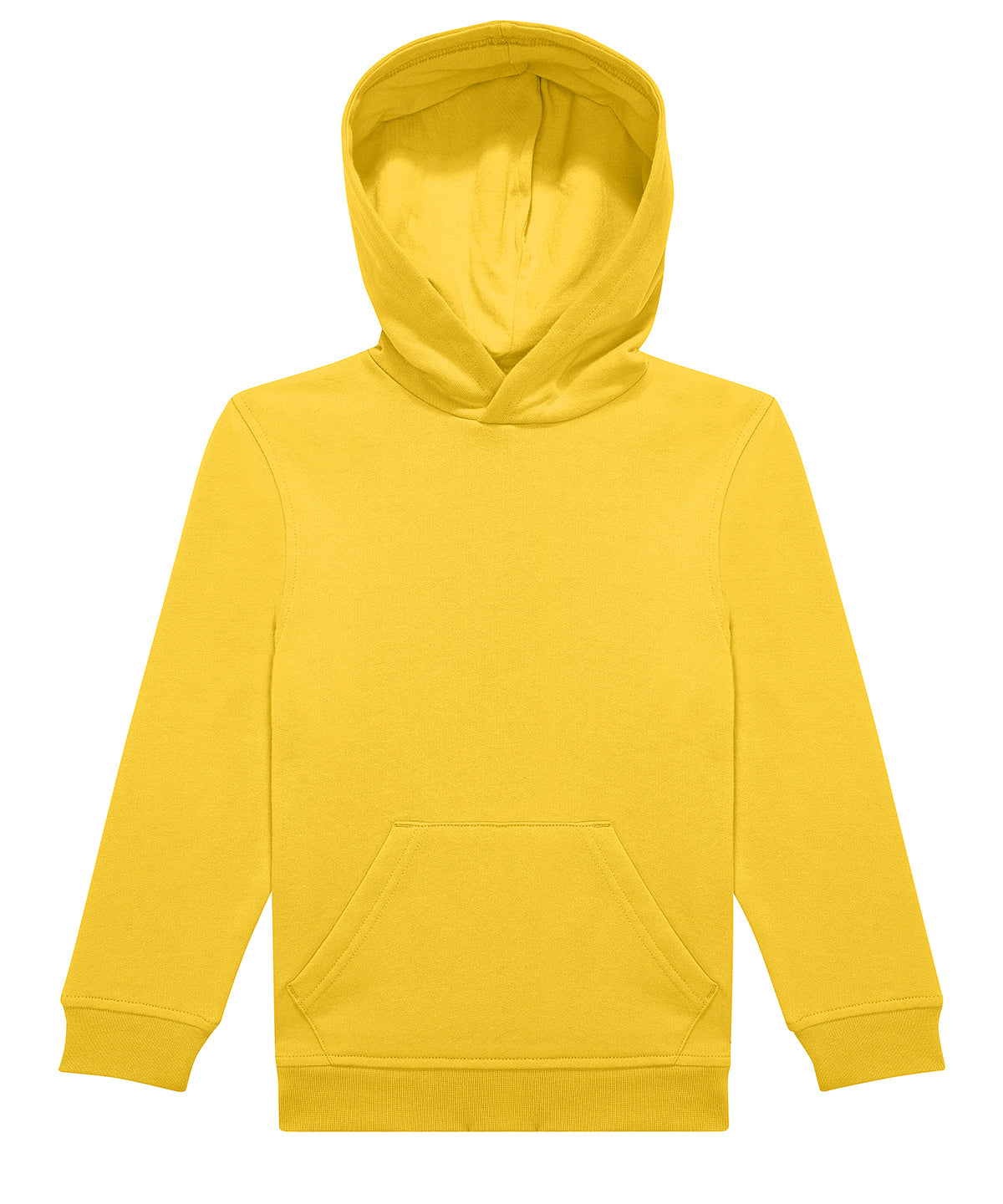 B&C Collection B&C ID.333 hoodie /kids in Pop Yellow, front view