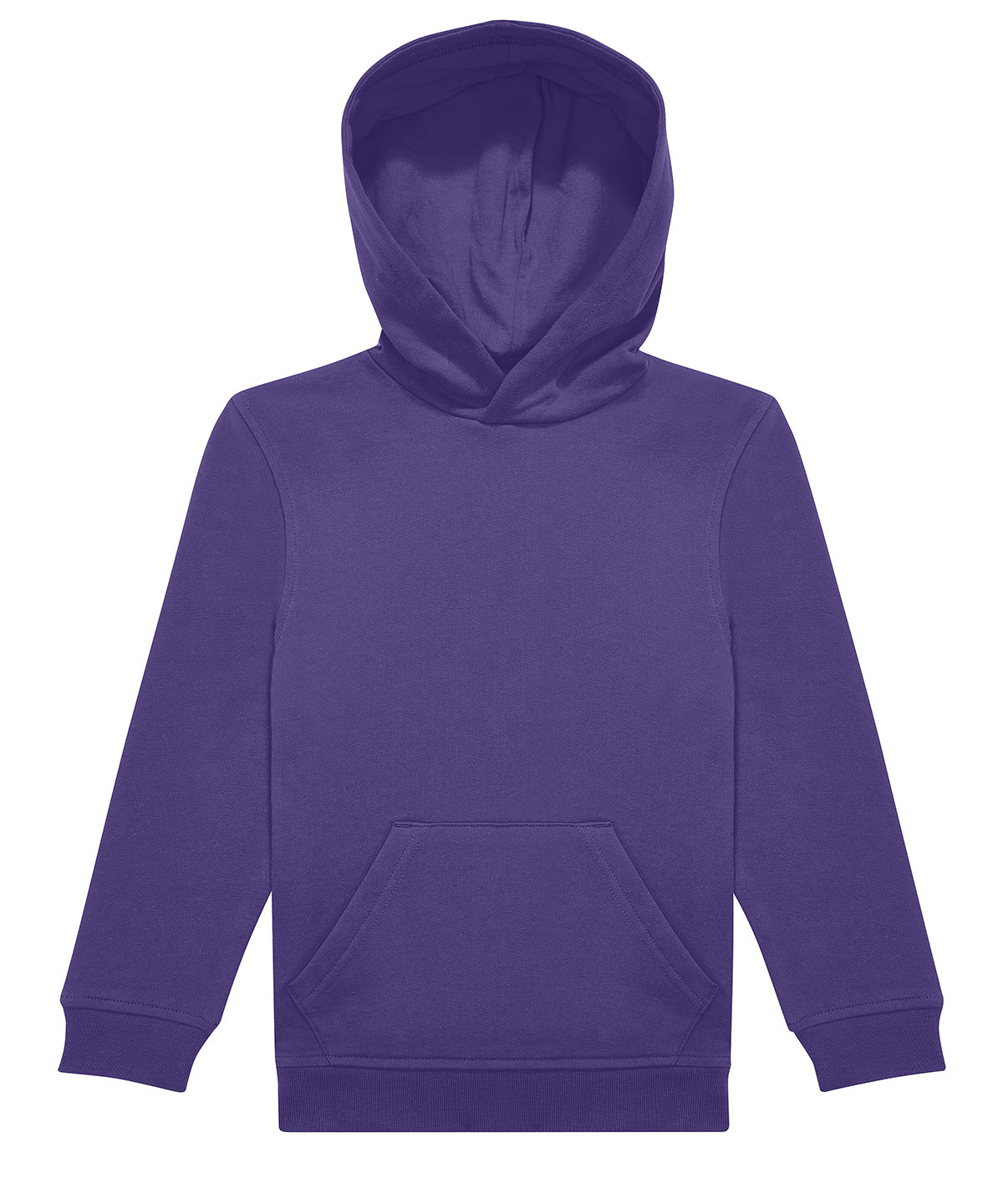 B&C Collection B&C ID.333 hoodie /kids in Radiant Purple, front view