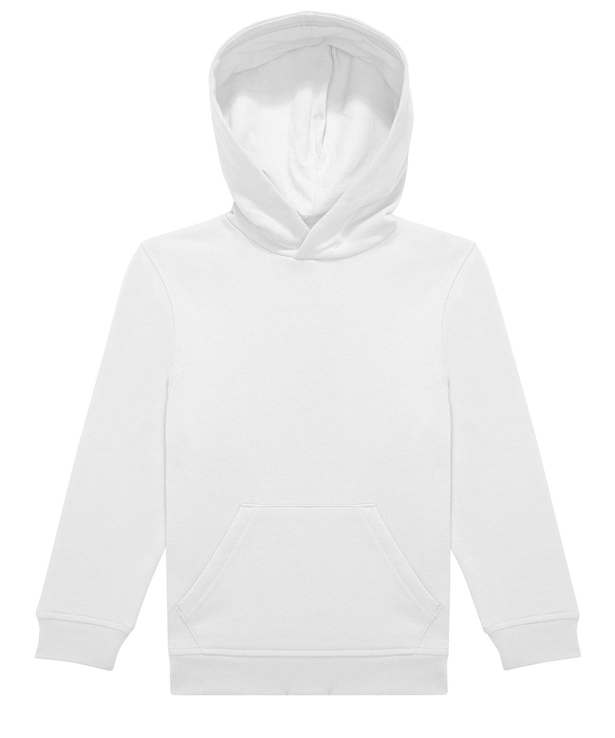 B&C Collection B&C ID.333 hoodie /kids in White, front view