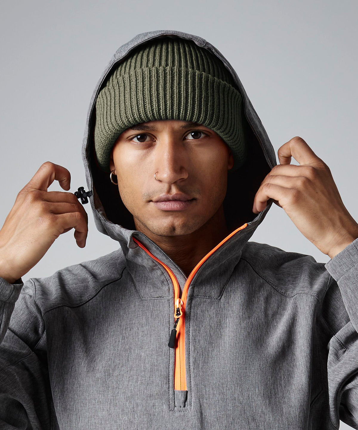 Beechfield Wind-resistant breathable elements beanie, lifestyle photo