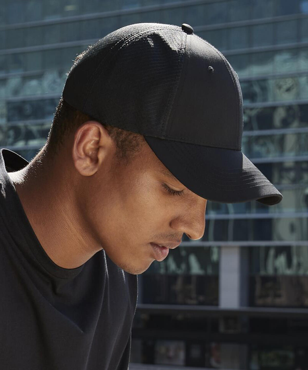 Beechfield Technical mesh trucker, lifestyle photo