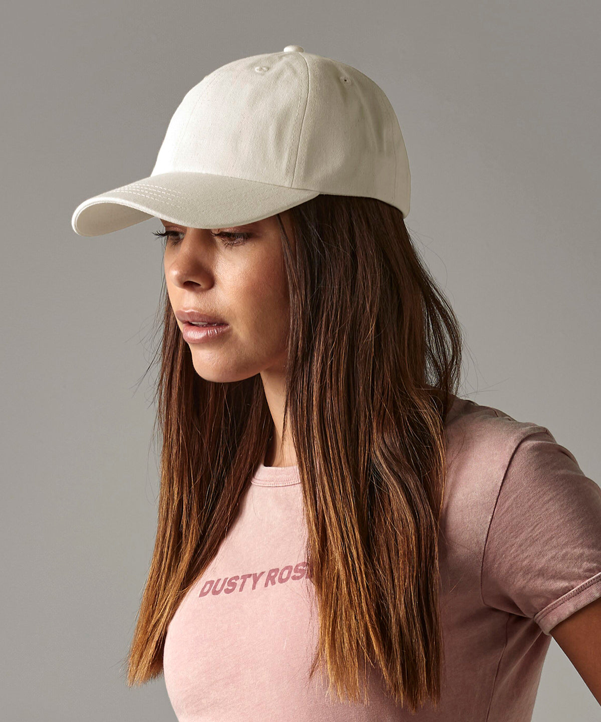 Beechfield Organic cotton 6-panel dad cap, lifestyle photo