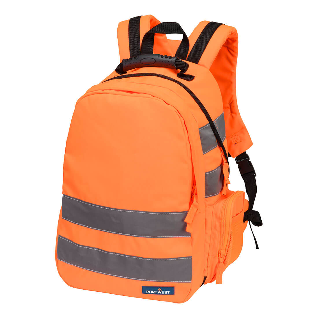 Portwest Quick Release Hi-Vis Rucksack in Orange, main product image