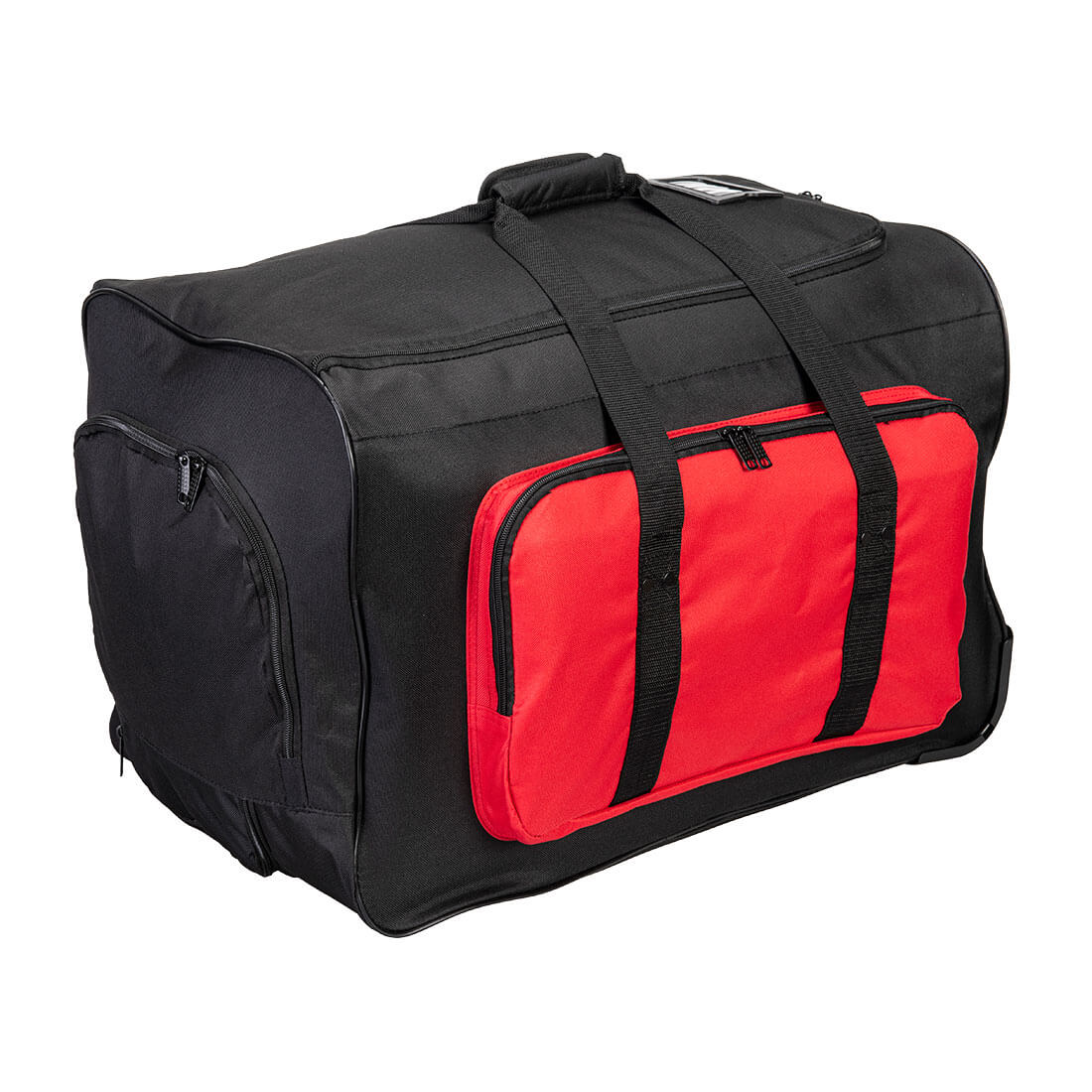 Portwest B907 Multi-Pocket Trolley Bag in Black, back view