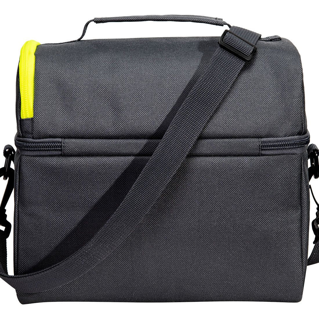 Portwest B913 Lunch Cooler Bag in Zoom Grey, back view