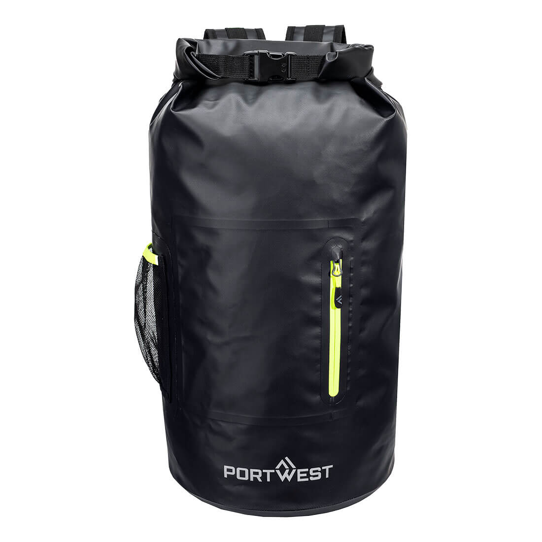 Portwest PW3 Dry Bag Rucksack in Black, main product image