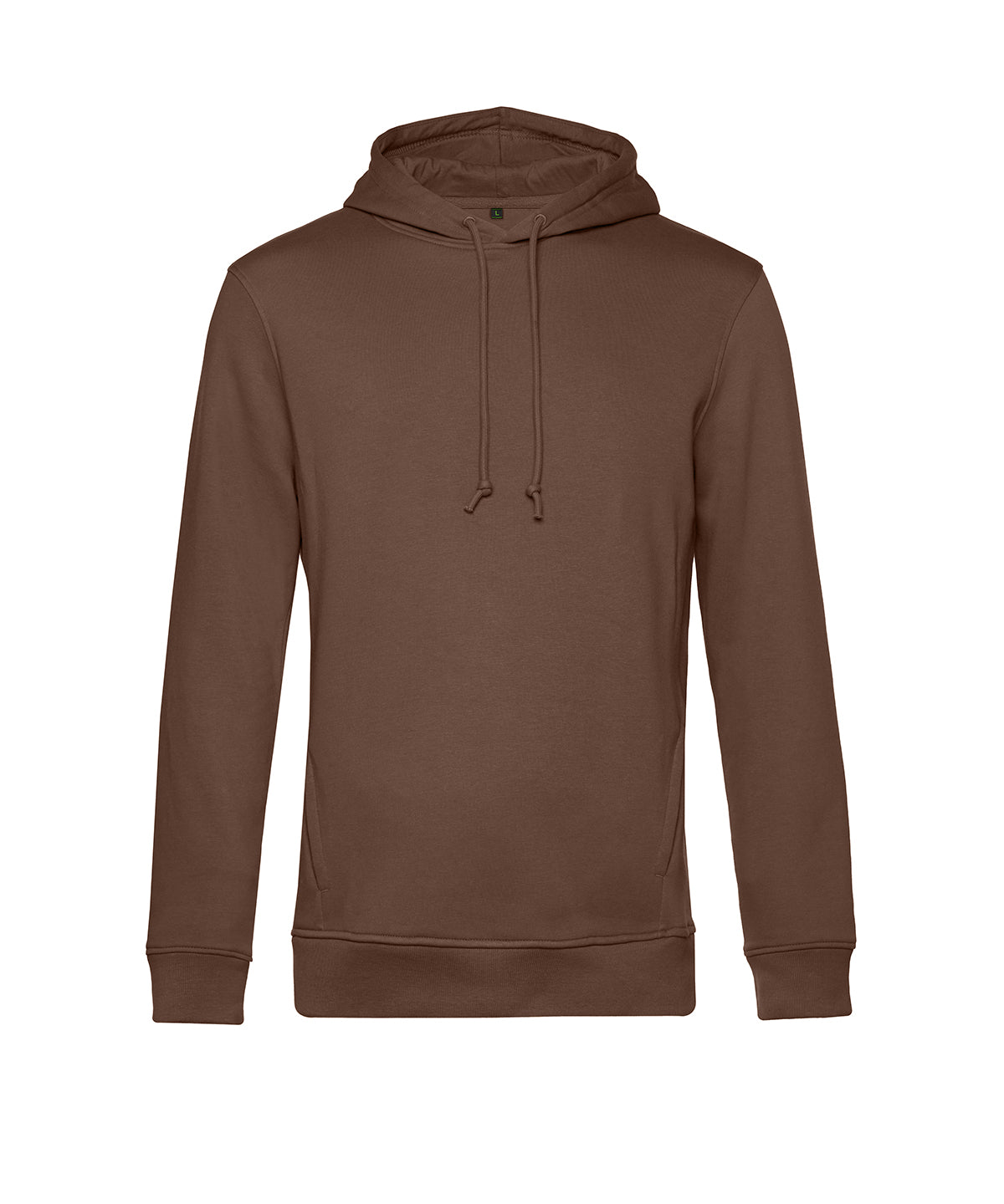 B&C Collection B&C Inspire Hooded in Mocha, front view