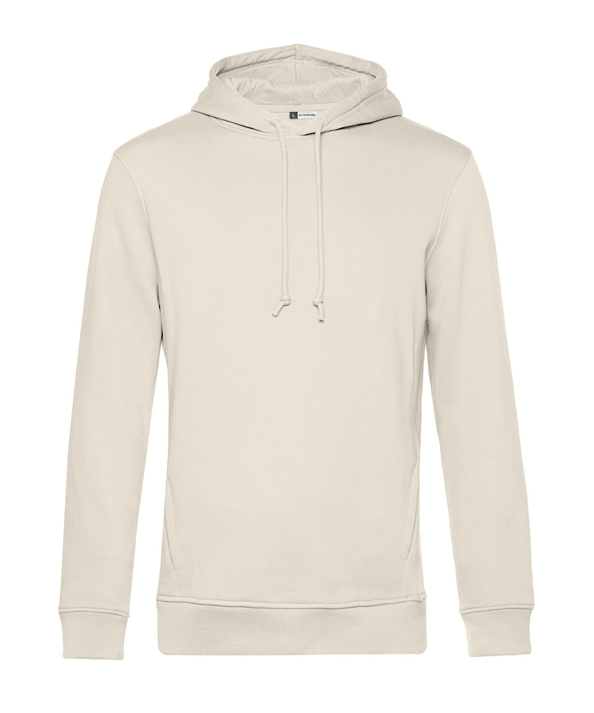 B&C Collection B&C Inspire Hooded in Off White, front view