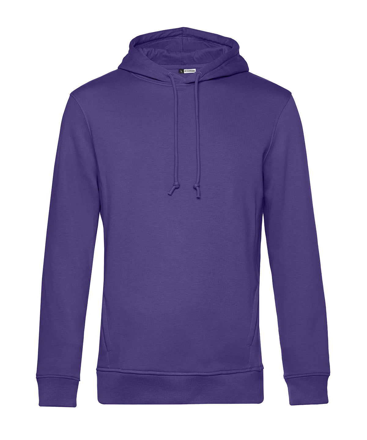 B&C Collection B&C Inspire Hooded in Radiant Purple, front view