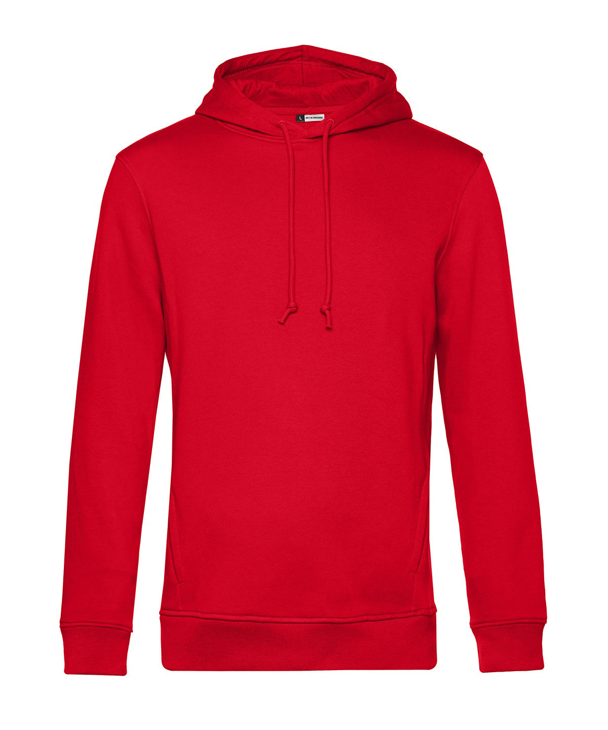 B&C Collection B&C Inspire Hooded in Red, front view