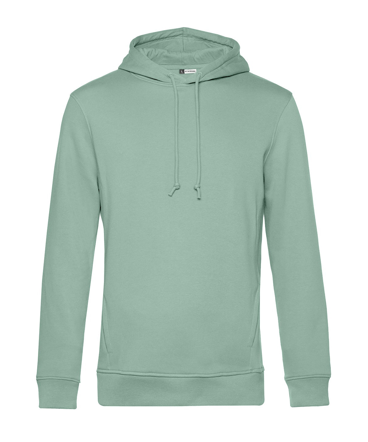 B&C Collection B&C Inspire Hooded in Sage, front view