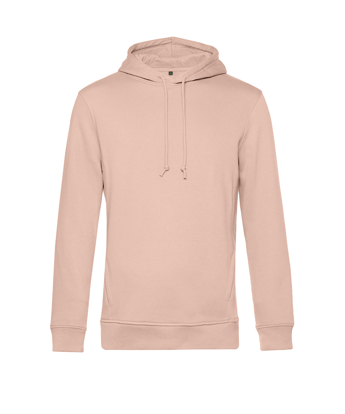 B&C Collection B&C Inspire Hooded in Soft Rose, front view