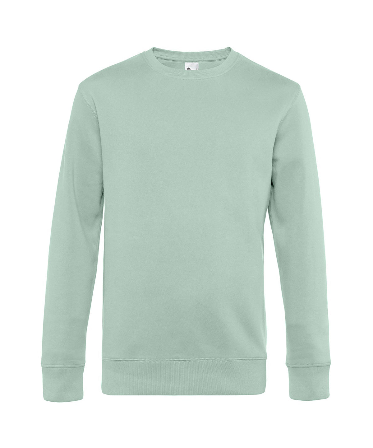 B&C Collection B&C KING Crew Neck in Aqua Green, front view
