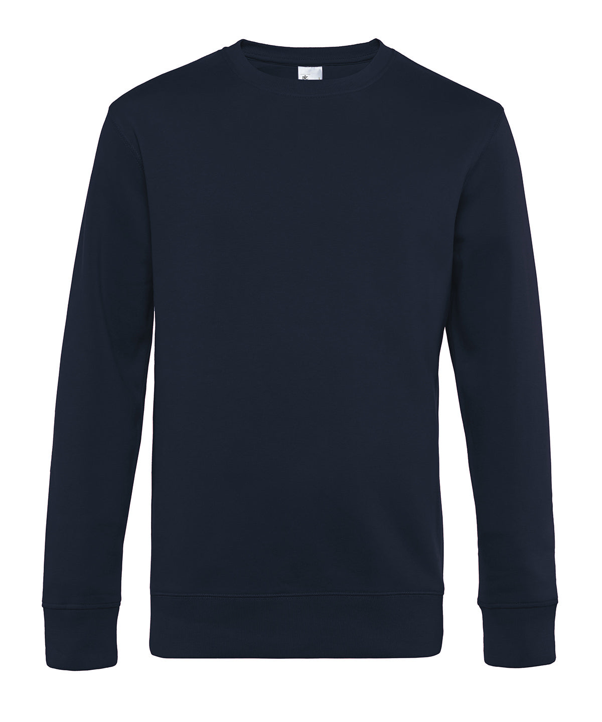 B&C Collection B&C KING Crew Neck in Navy, front view